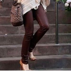 Rock & Republic Wax Coated Skinny Jeans